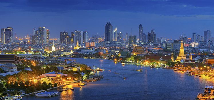 Bangkok cityscape. Photo: Getty Images/iStockphoto