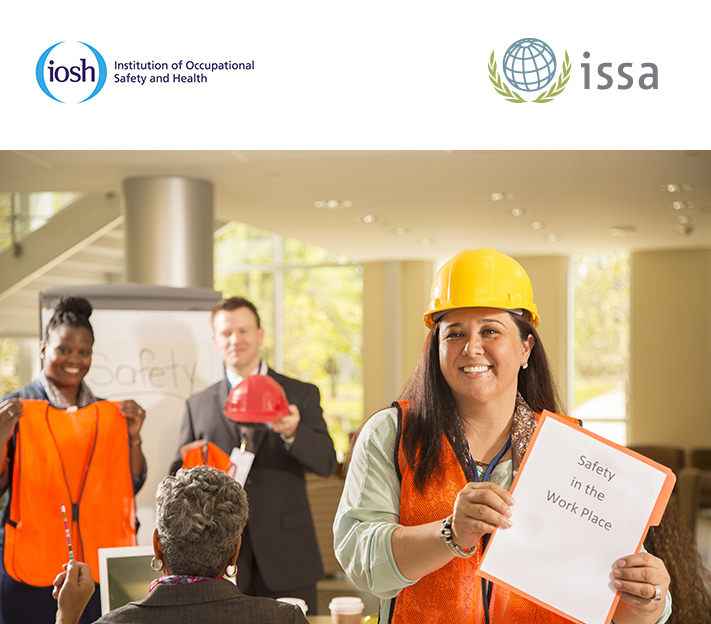 IOSH, ISSA logos and training situation