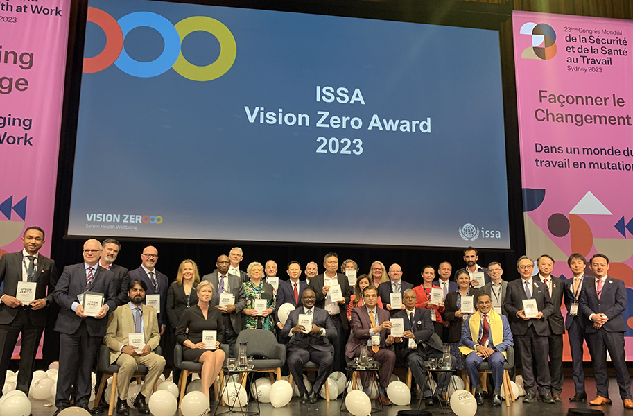 Vision Zero award ceremony