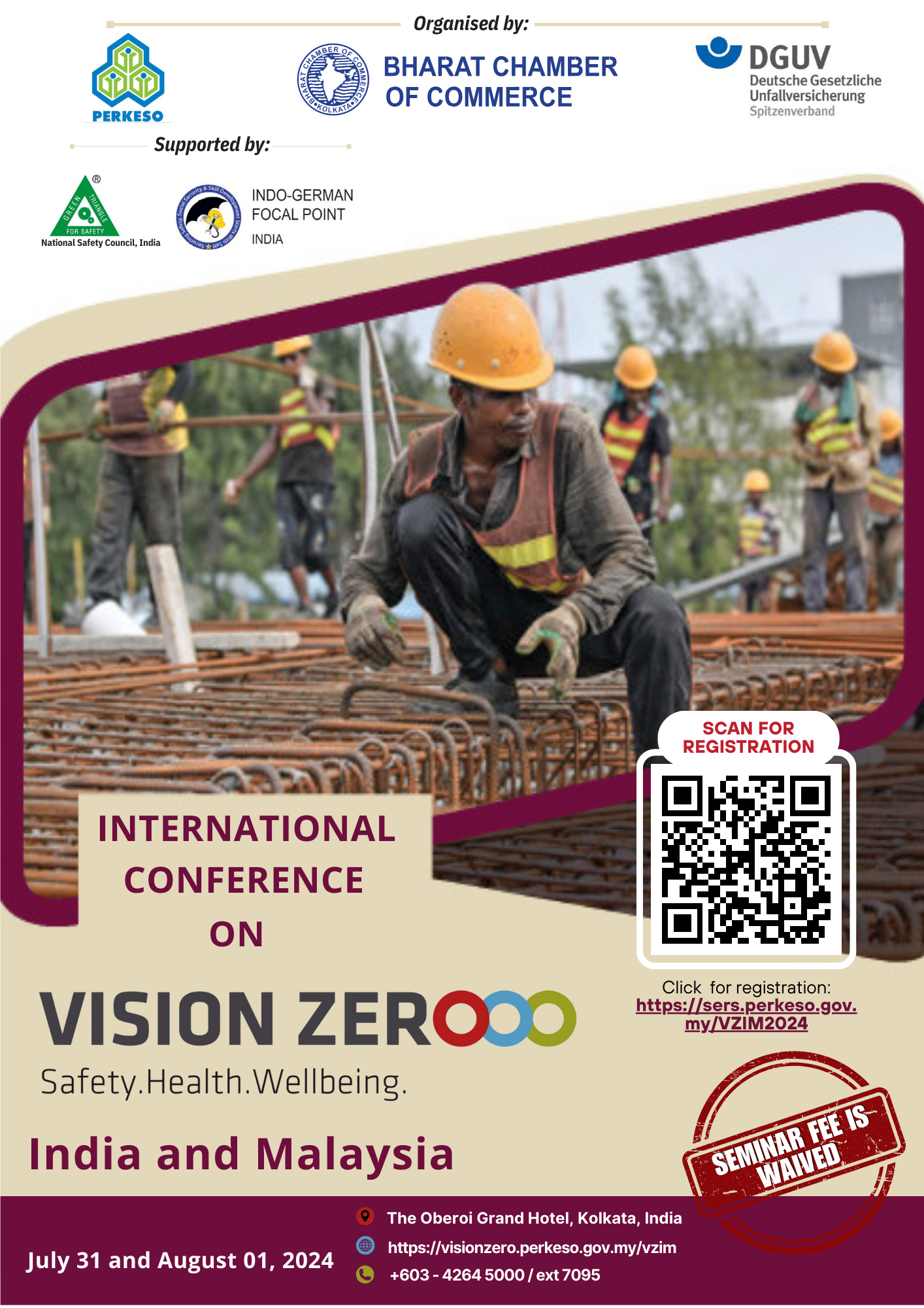 International Conference on Vision Zero– India and Malaysia
