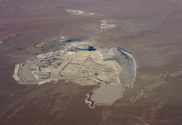 Open Air Mine in Mongolia 
